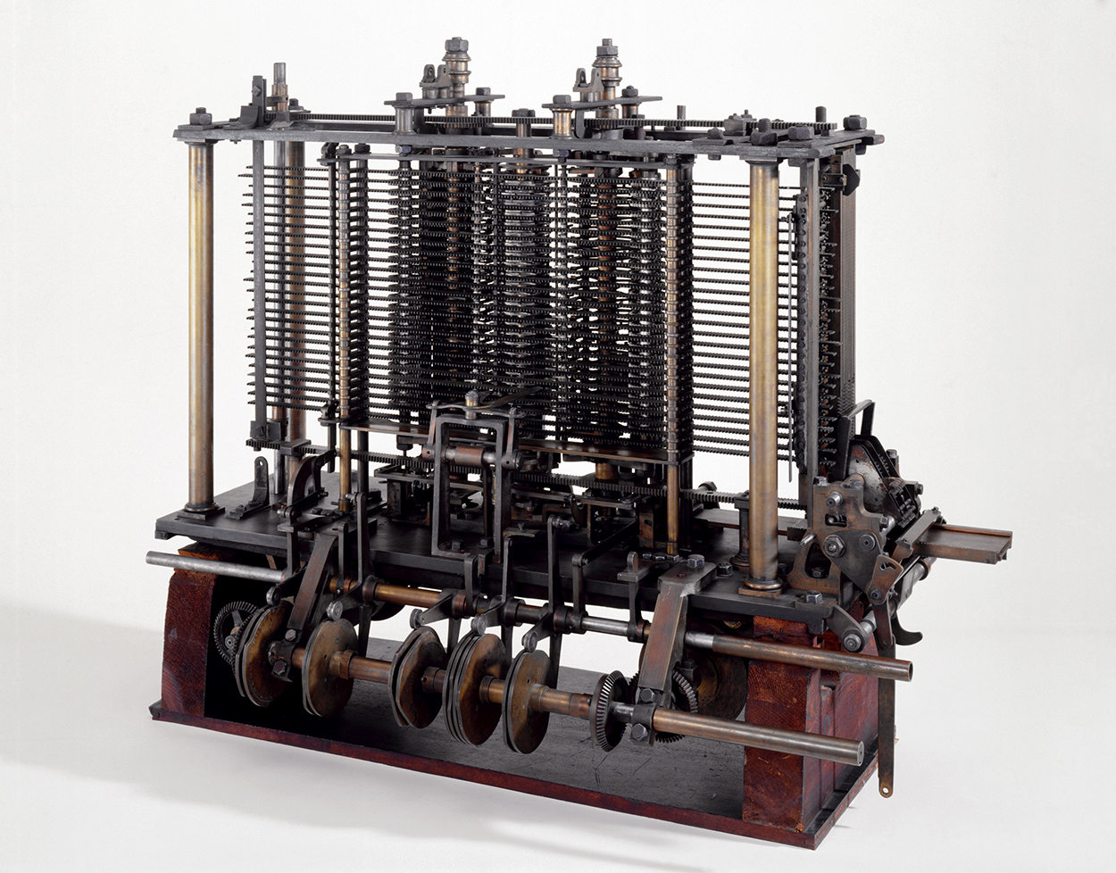 Modell von Babbages Analytical Engine
